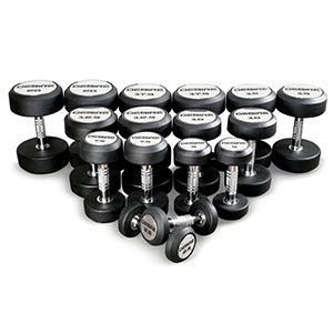 Купить Комплект круглых гантелей (8 пар) Desire Rubber Dumbbells в Москве