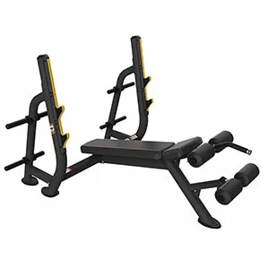 Олимпийская скамья с отрицательным наклоном Kraft Fitness KFODBY