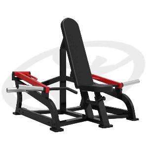 Нагружаемый дисками тренажер Oxide Fitness H027 шраги сидя