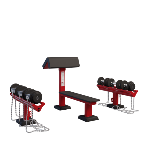Гантельный ряд MB Barbell StreetBarbell MB 7.34E