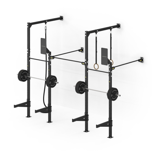 Настенная комбинированная рама Technogym Wall High–Low Rig One Bay Deep (две секции, высокая/низкая, глубокая) 
