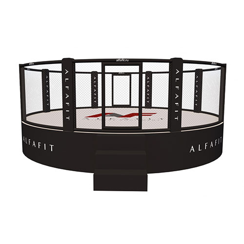 MMA Арена тренировочная AlfaFit на помосте высотой 1 м