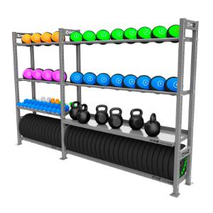 Купить Силовой тренажер Original FitTools Стеллаж модульный 2900-1950 в Москве