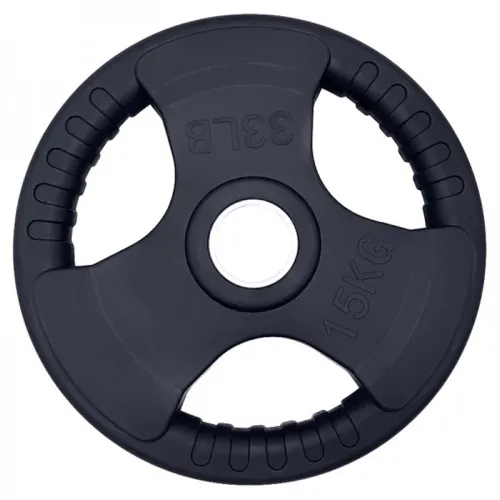 Диск олимпийский 15 кг Black Edition KRAFT Fitness