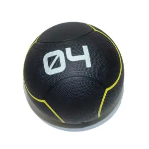 Мяч тренировочный Original FitTools 4 кг черный
