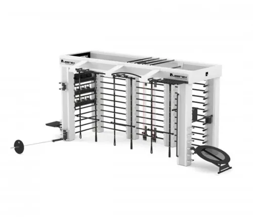 Настенный комплекс на 12 станций Queenax By Precor WALL SOLUTION 3D 5 m