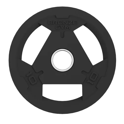 Диск олимпийский обрезиненный BRONZE GYM 10 кг
