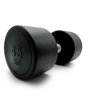 Гантель круглая обрезиненная Unix Fit PRO 45 кг / шт.