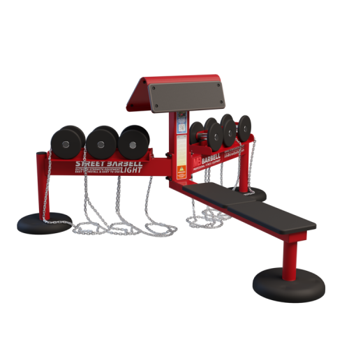Гантельный ряд MB Barbell StreetBarbellLight Dumbbell set MB 7.71E (легкий)