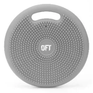 Подушка массажно-балансировочная с ручкой Original FitTools серая