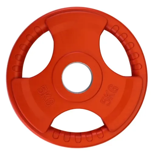 Диск олимпийский 5 кг Multicolor Edition KRAFT Fitness