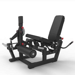 Нагружаемый дисками тренажер Kraft Fitness Сгибание ног лежа / Разгибание ног сидя Kraft Fitness KFPLOLCE