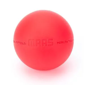 Мяч для МФР Original FitTools 9 см одинарный красный