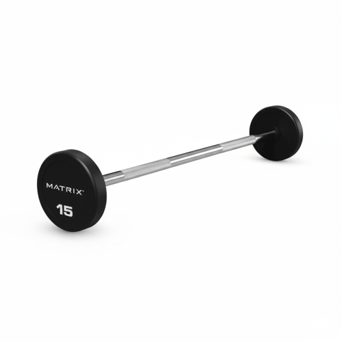 Набор фиксированных штанг уретановых Matrix Urethane Straight Barbell Set 10-20 кг 5 шт
