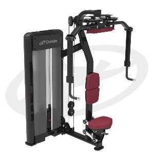 Купить Грузоблочный тренажер на верхнюю часть тела Oxide Fitness D003 пек-флай / задние дельты в Москве
