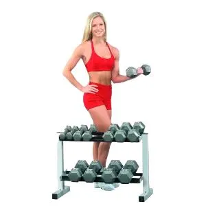 Подставка для гантельного ряда Body Solid Powerline PDR282 (5 пар)