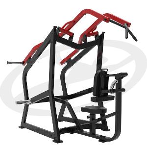 Купить Нагружаемый дисками тренажер Oxide Fitness H004 рычажная тяга сверху (обратная верхняя тяга) в Москве