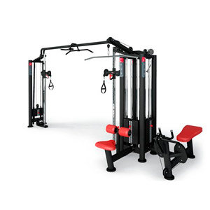 Силовой тренажер Panatta SEC 1SC115HPL+1SC124 Jungle Machine HLP + Регулируемая колонна с тросом и дополнительным креплением