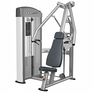 Купить Грузоблочный тренажер на верхнюю часть тела Kraft Fitness Жим от груди KFDCHEST в Москве