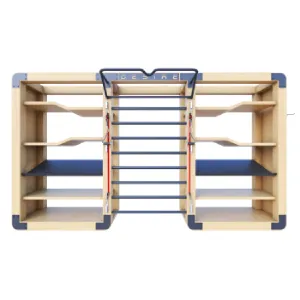 Двойная система хранения аксессуаров и шведская стенка Desire Eco Double Rack System