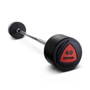 Набор уретановых штанг Ziva ZVO-BSPU-1102-RD 25–45 кг (5 шт)