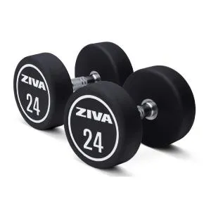 Гантели уретановые Ziva ZXP-DBPU-8631-GYWT 4 кг (пара)