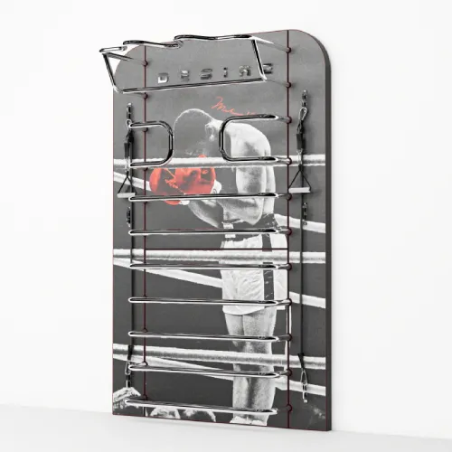 Многофункциональный комплекс с изображением и элементами из нержавеющей стали Desire Prime Chrome Print