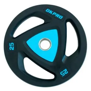 Диск олимпийский полиуретановый Original FitTools OKPRO 25 кг
