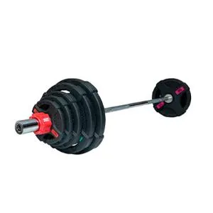 Штанга Original FitTools 83 кг (диски 50 мм с двумя хватами, гриф 180 см)