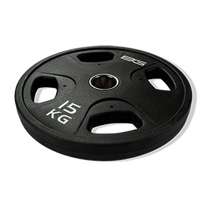 Купить Bronze Gym Диск олимпийский обрезиненный черный 15 кг BG-PA-PL-P150 в Москве