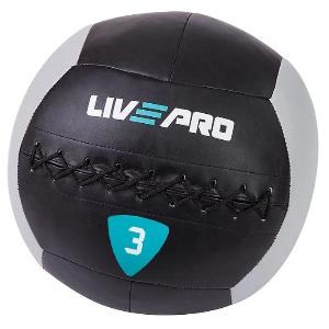 Livepro Мяч набивной утяжеленный Wall Ball LP8100-03KG