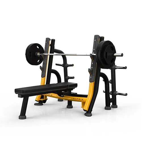 Скамья горизонтальная для жима с доводчиком Matrix Fitness MAGNUM A678