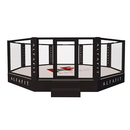 Октагон тренировочный AlfaFit на помосте высотой 0,5 м