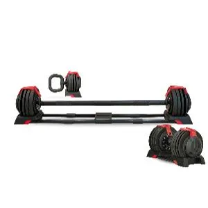 Штанга регулируемая Unix Fit многофункциональная 3 в 1 (24 кг)