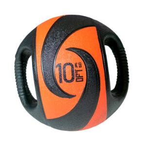 Купить Original FitTools Мяч тренировочный (медицинбол) с хватами, 10 кг в Москве