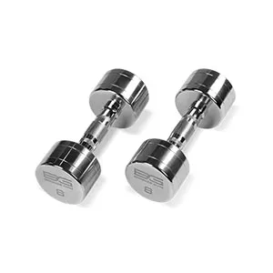 Гантель хромированная Bronze Gym BG-PA-DB-C08 8 кг