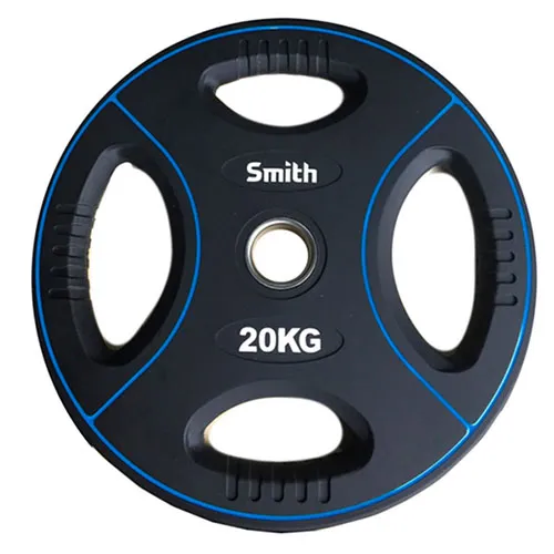 Диск для штанги полиуретановый Smith Fitness Excellence 20 кг