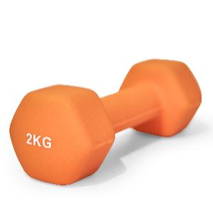 Unix Fit Гантель неопреновая 2 кг / шт. Orange