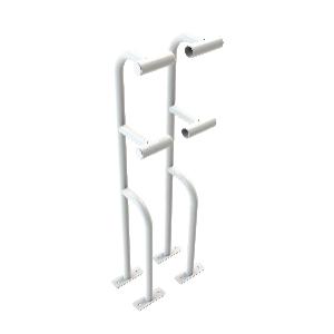 Купить Original FitTools Опора для станка хореографического двухрядного напольного (крайние, пара) в Москве