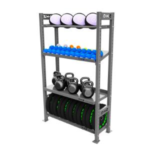 Купить Силовой тренажер Original FitTools Стеллаж модульный 1100-1950 в Москве