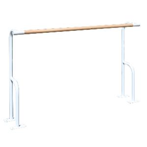 Купить Original FitTools Станок хореографический напольный однорядный 2 м (перекладина D-40 мм береза) в Москве