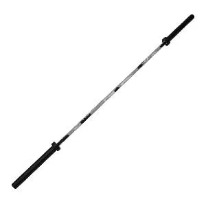 Гриф олимпийский прямой Bronze Gym камуфляж 20 кг с замками (MBH: 320 кг)