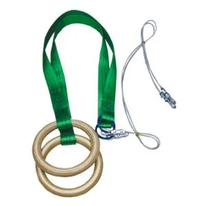 Кольца гимнастические Original FitTools ПРОФ