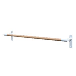 Original FitTools Станок хореографический пристенный однорядный 1,5 м (перекладина D-40 мм береза)