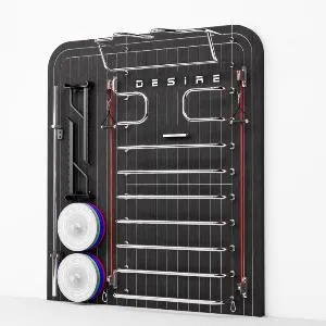 Шведская стенка Desire REGATTA BLACK RACK (многофункциональный комплекс с элементами отделки частных яхт и местом для хранения инвентаря)