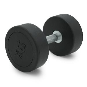 Unix Fit PRO гантель круглая обрезиненная 15 кг / шт.