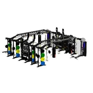 Стойка-мостик функциональная Torque X-Create XCFB-10M-23-X1-07 (10-модульная, комплект X1, 701 см, черный)