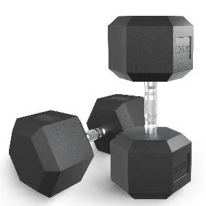 Гантель гексагональная обрезиненная Unix Fit 37,5 кг / шт.