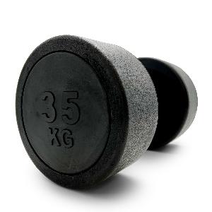 Unix Fit PRO гантель круглая обрезиненная 35 кг / шт. 