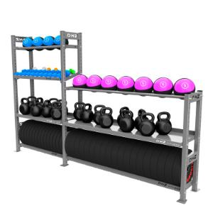 Купить Силовой тренажер Original FitTools Стеллаж модульный 2900-1950-1200 в Москве